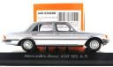 Модель Mercedes-Benz 450 SEL 6.9 (W116) 1976 silver 1:43 MINICHAMPS, масштабная модель, scale43