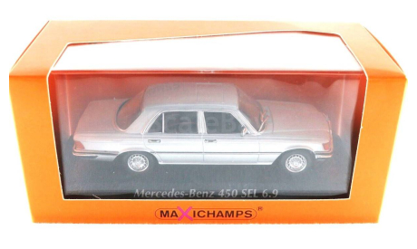 Модель Mercedes-Benz 450 SEL 6.9 (W116) 1976 silver 1:43 MINICHAMPS, масштабная модель, scale43