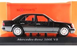 Модель Mercedes-Benz 500E V8 W124 (1991) black 1:43 MINICHAMPS