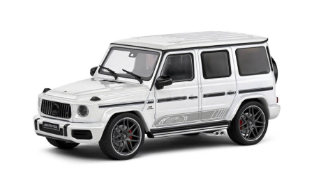 Модель Mercedes-Benz G63 AMG 2022 white 1:43 Solido, масштабная модель, Audi, scale43