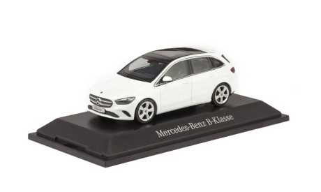 Модель Mercedes-Benz B-class (W247) 2018 POLAR WHITE 1/43 HERPA (DEALER VERSION), масштабная модель, scale43