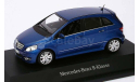 Модель Mercedes-Benz B-class 2008 (W245) blue 1:43 MINICHAPS(DEALER VERSION), масштабная модель, MINICHAMPS, scale43