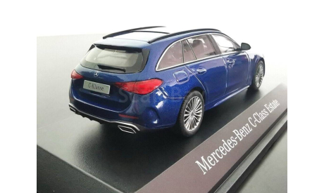 Модель Mercedes-Benz C-Class Estate AMG S206 (2021) spectral blue 1:43 HERPA, масштабная модель, 1/43