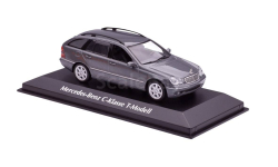 Модель Mercedes-Benz 300 TE (S124) W124 1990 silver met. 1:43 MINICHAMPS