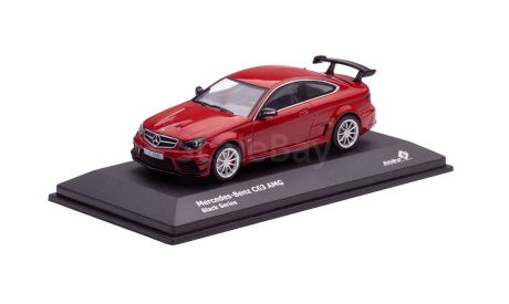 Модель MERCEDES-BENZ C63 AMG Black Series red/красный 1:43 Solido, масштабная модель, scale43