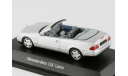 Модель Mercedes-Benz CLK-class Cabriolett A208 (W208) 1999 silver met. 1:43 SCHUCO, масштабная модель, 1/43