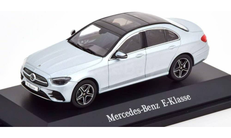 Модель Mercedes-Benz E-class AMG-Line (W213) 2020 silver 1:43 HERPA (DEALER VERSION) B66960499, масштабная модель, scale43