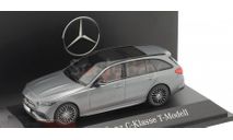 Модель Mercedes-Benz C-Class Estate AMG Line (S206) 2021 selenite grey 1:43 HERPA, масштабная модель, scale43