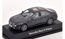Модель Mercedes-Benz E-class Limousine (W214) 2024 grey 1:43 i-Scale (DEALER VERSION)