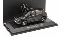 Модель Mercedes-Benz EQA (H243) 2021 cosmos black 1:43 Herpa (DEALER VERSION), масштабная модель, scale43