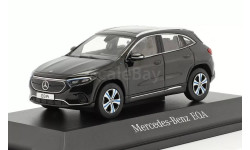 Модель Mercedes-Benz EQA (H243) 2021 cosmos black 1/43 Herpa (DEALER VERSION)