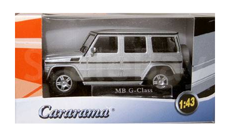 Модель MERCEDES-BENZ G-CLASS silver 1:43 HONGWELL/CARARAMA, масштабная модель, Bauer/Cararama/Hongwell, scale43