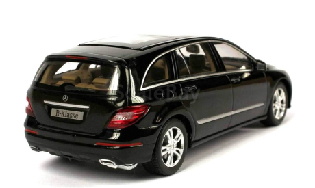 Модель Mercedes-Benz R-class Long MOPF 2010 (W251) obsidian-black 1:43, масштабная модель, Minichamps, scale43