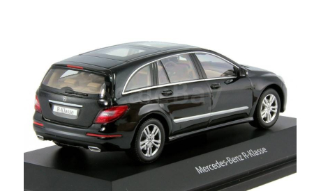Модель Mercedes-Benz R-class Long MOPF 2010 (W251) obsidian-black 1:43, масштабная модель, Minichamps, scale43