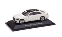 Модель Mercedes-Benz S-KLASSE 2020 (W223) WHITE  1/43 HERPA (DEALER BOX) B66960632, масштабная модель, 1:43