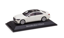 Модель Mercedes-Benz S-KLASSE 2020 (W223) WHITE  1/43 HERPA (DEALER BOX) B66960632