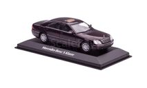 Модель Mercedes-Benz S-class (W220) 1998 dark-red met. 1:43 MINICHAMPS, масштабная модель, scale43