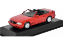 Модель Mercedes-Benz SL-class 1999 OPEN red/красный 1:43 MINICHAMPS, масштабная модель, scale43
