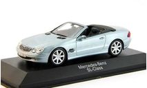 Модель Mercedes-Benz SL-class (R230) tell silver 1:43 MINICHAMPS/DEALER VERSION, масштабная модель, Minichmps, scale43