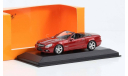 Модель Mercedes-Benz SL-Класс (R230) 2008 red met. 1:43 MINICHAMPS, масштабная модель, Minichmps, scale43
