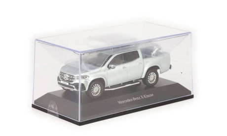 Модель Mercedes-Benz X-class Pick-Up (BR470) 2017 silver 1:43 SPARK/Dealer version, масштабная модель, scale43