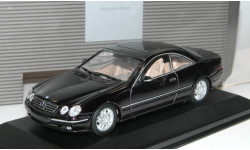 Модель Mercedes-Benz CL500 C215 (1999) dark violett met 1/43 MINICHAMPS/DEALER VERSION