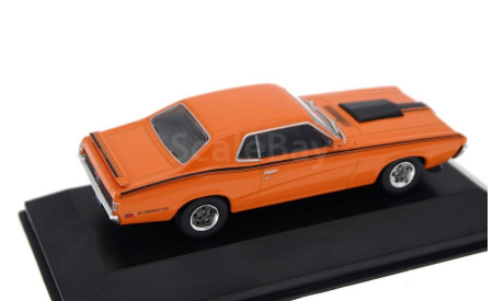 Модель MERCURY COUGAR ELIMINATOR 428 (1970) orange 1:43 PCT/DEAGOSTINI, масштабная модель, scale43