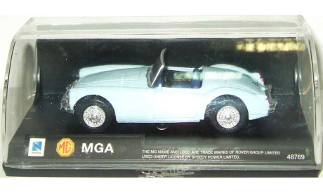 Модель MG A (1969) light blue Ранний 1:43 New Ray, масштабная модель, scale43, Ford