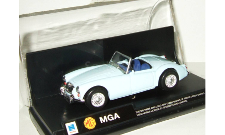 Модель MG A (1969) light blue Ранний 1:43 New Ray, масштабная модель, scale43, Ford