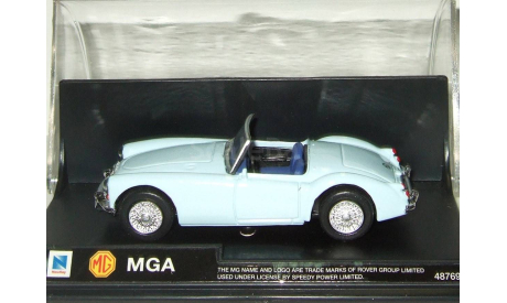 Модель MG A (1969) light blue Ранний 1:43 New Ray, масштабная модель, scale43, Ford