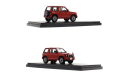 Модель MITSUBISHI PAJERO MINI VR-II (1994) red 1:43 HI-STORY, масштабная модель, scale43