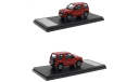 Модель MITSUBISHI PAJERO MINI VR-II (1994) red 1:43 HI-STORY, масштабная модель, scale43