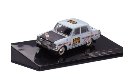 Модель Москвич/Moskvitch №28 Rally London-Mexico 1970 1/43 IXO, масштабная модель, scale43