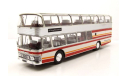 Модель автобус Neoplan NH 22L Skyliner (1983) silver/red 1/43 IXO/BUS033LQ, масштабная модель, Volkswagen, scale43