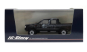 Модель NISSAN DATSUN 4WD DOUBLE CAB (1985) black 1:43 Hi-Story, масштабная модель, scale43