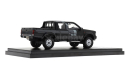 Модель NISSAN DATSUN 4WD DOUBLE CAB (1985) black 1:43 Hi-Story, масштабная модель, scale43