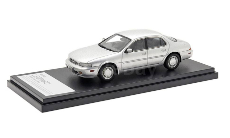 Модель NISSAN LEOPARD J.FERIE Тип X (1992) silver 1:43 HI-STORY/GICO, масштабная модель, scale43