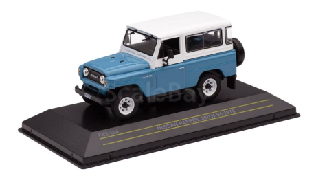 Модель Nissan Patrol 300 (G60) 4X4 1970 blue 1:43, масштабная модель, First 43 Models, scale43