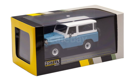 Модель Nissan Patrol 300 (G60) 4X4 1970 blue 1:43, масштабная модель, First 43 Models, scale43