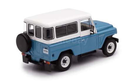 Модель Nissan Patrol 300 (G60) 4X4 1970 blue 1:43, масштабная модель, First 43 Models, scale43