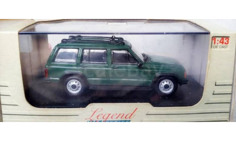 Модель JEEP CHEROKEE 1993 1/43 UNIVERSAL HOBBIES, масштабная модель, scale43