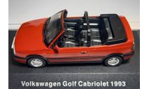 Модель Volkswagen GOLF CABRIOLET (1993) 1:43 IXO/Volkswagen hivatalos modellgyűjtemény - DeA, масштабная модель, DeAgostini, scale43