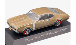Модель OLDSMOBILE 442 W Coupe (1968) gold met. 1:43 EDITORIAL PLANETA DEAGOSTINI) 1:43 PCT/DEAGOSTINI