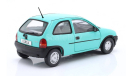 Модель OPEL CORSA B 1993 TURQUOISE 1:24 WhiteBoх, масштабная модель, WHITEBOX, 1/24