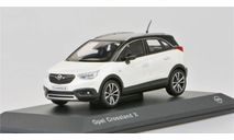 Модель Opel Crossland X 2018 белый 1/43 DEALER BOX, масштабная модель, scale43
