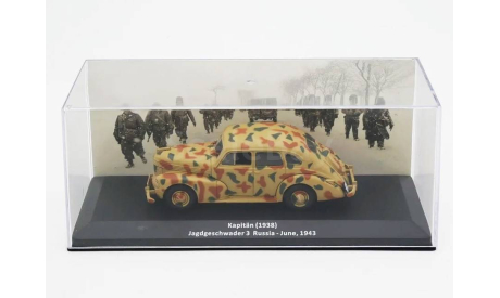 Модель OPEL KAPITAN CAMOUFLAGE - June, 1943 1:43 DEA/POLSKA, масштабная модель, scale43, Horch