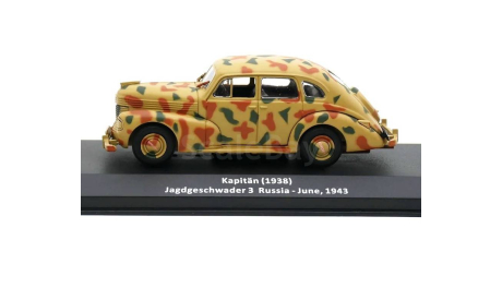 Модель OPEL KAPITAN CAMOUFLAGE - June, 1943 1:43 DEA/POLSKA, масштабная модель, scale43, Horch