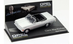 Модель Opel Rekord A Convertible (Clare MacKichan) silver 1:43