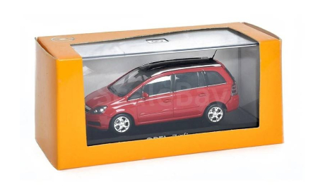 Модель Opel Zafira B 2005 red/красный 1:43 Minichamps, масштабная модель, scale43