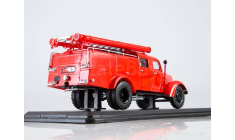 Модель ПМЗ-17 (ЗИС-150) пожарный 1:43 SSM, масштабная модель, scale43